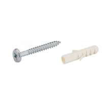 Afbeeldingen van Hettich Speciale schroef ø 5,5 x 50 mm / Metselwerkplug ø 8 x 40 mm