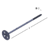 Afbeeldingen van GB UNI-perfoplug - Ø8x280mm - nylon