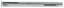 Afbeeldingen van Spit kozijnplug L - 10x132/82mm - metalen plug 