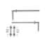 Afbeeldingen van Hettich Inzwenkbeslag Lift Up, klepdikte 18 / 19mm