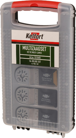 Afbeeldingen van Kelfort Multizaag Super Cut - 16-Delig - Voordeelset 16-Delig