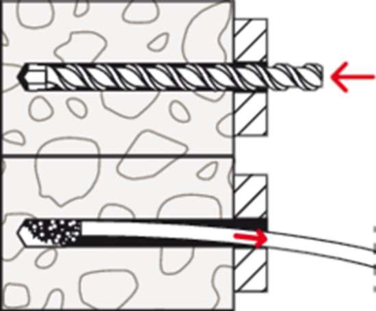 Afbeeldingen van Constructieplug met zeskantschroef