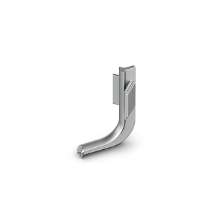 Afbeeldingen van Hettich Toebehoren Canis L inwendige hoek 90°, B 35,5 mm, H 53,5 mm, Aluminiumkleurig