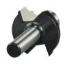 Afbeeldingen van Makita profielfrees - Ø28,6x12,7mm radius 4mm - schacht Ø8mm 2 beitels
