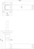 Afbeeldingen van INTERSTEEL Deurkruk Ton 222 met rozet 38x38x7mm messing getrommeld/ebbenhout 0375