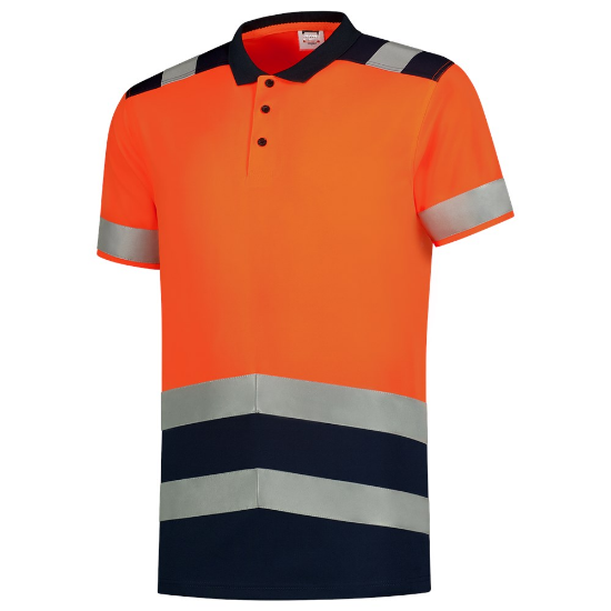 Afbeeldingen van Tricorp poloshirt 203007 - maat XS - oranje/inkt 
