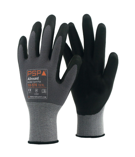 Afbeeldingen van PSP 10-570 handschoen - maat 10 - nitril foam plus 