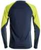Afbeeldingen van Snickers windbreaker jacket 2405-9567, Maat M, donker blauw/neon geel