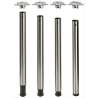 Afbeeldingen van Hettich Set Femi , ø 60 mm x 650 mm - 710 mm, verchroomd, hoogglans
