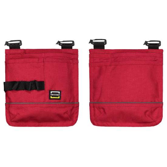 Afbeeldingen van Tricorp swing pockets twill 652012 Rood One size