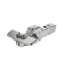 Afbeeldingen van Hettich Sensys 110°-scharnier zonder geïntegreerde demping (Sensys 8645), vernikkeld, inliggend, openingshoek 110°, THS-boorbeeld 52 x 5,5 mm, 48 x 6 mm, Snelmontage Fix (ø 10 x 6)