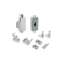 Afbeeldingen van Hettich Set draaistangslot, D 25,  voor schroefbevestiging, rechts