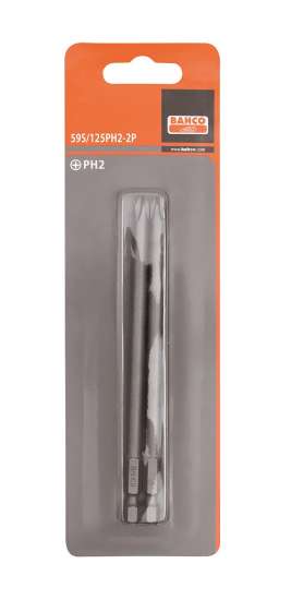 Afbeeldingen van Bahco 59S/125PH-2P 2x bits PH 125mm