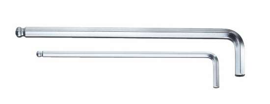 Afbeeldingen van Gedore Inbussleutel/Kogelsleutel 5.0mm Type 42KEL Extra Lang