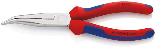 Afbeeldingen van KNIPEX Platspitse tang met zijsnijder