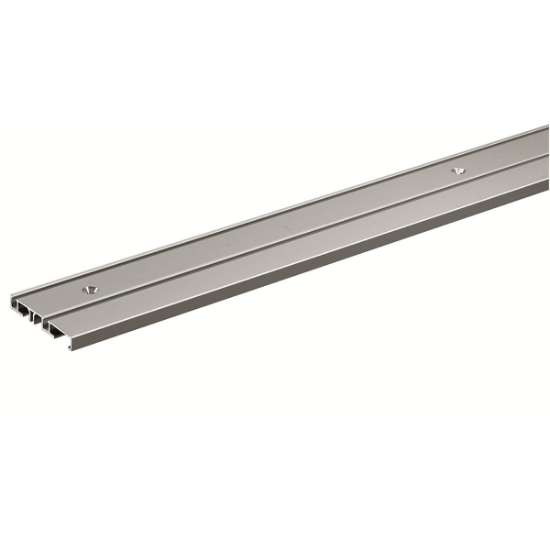 Afbeeldingen van Hettich SlideLine M Loopprofiel met 2-baans om te schroeven, 2500 mm