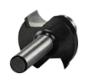 Afbeeldingen van Makita afrondfrees - Ø28,6x14,5mm radius 7,9mm met kogellager - schacht Ø8mm 2 beitels