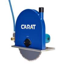Afbeeldingen van Carat muurzaagmachine MZ-350 - 230V 2,1kW - zaagblad 350x25,4; zaagdiepte max. 14cm