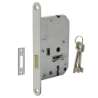 Afbeeldingen van INTERSTEEL Woningbouw klavier kastslot 55 mm wit 9541