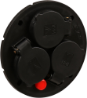 Afbeeldingen van Kelfort contactplaat - 3 contactdozen voor kabelhaspel Easy Reel 400