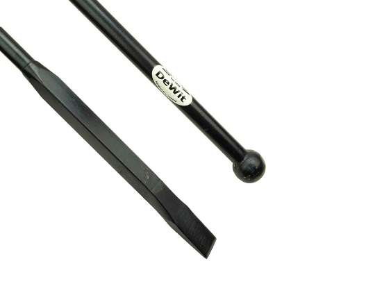 Afbeeldingen van De Wit stootijzer 1400 x 40 mm    7103