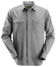 Afbeeldingen van Snickers shirt lange mouwen 8510 maat S donker grijs