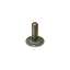 Afbeeldingen van INTERSTEEL Metalen onderplaat met vaste vierkantstift 8x35mm 9974