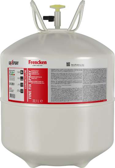 Afbeeldingen van Frencken Lijmdrukvat fine fix - 22.1 liter - transparant