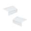 Afbeeldingen van Hettich Afdekkappen voor SAH 130 / SAH 131, wit, Set