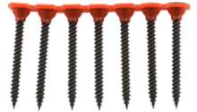 Afbeeldingen van Gipsschroef - op dunne metalen schroef (tot 0,6 mm), speciaal trompetkop, gefosforiseerd