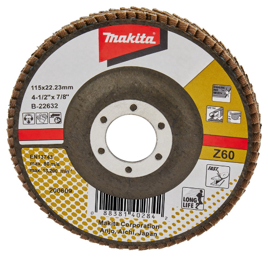 Afbeeldingen van Makita Lamellenschijf B-22632 - Ø115mm - Z60 
