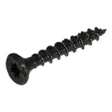 Afbeeldingen van Dynaplus universeelschroef - Ø3.0x20mm T10 - platkop zwart 100stuks