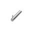 Afbeeldingen van INTERSTEEL WC-rolhouder enkel met pin stop rvs geborsteld 7625