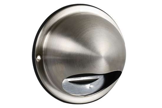 Afbeeldingen van RVS buitenrooster bol model Ø125mm