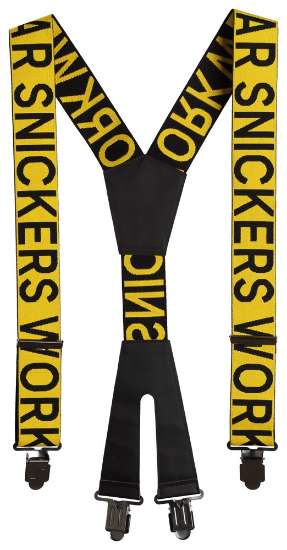 Afbeeldingen van Snickers bretels 9064-0604 geel