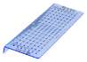 Afbeeldingen van Siro Boormal kunststof - L 288mm/H 17mm/B 74mm transparant blauw 