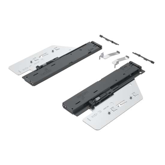 Afbeeldingen van Hettich Openingssysteem Push to open Silent, 10 - 40 kg, links en rechts