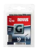 Afbeeldingen van Novus vlakdraad nieten G 11/10mm 600st.