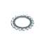 Afbeeldingen van tandveerring - M6 Ø6.4x11.0x0.7mm - verzinkt DIN6798A 