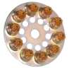 Afbeeldingen van Spit patronen op disk - p45/p60/p200 - geel 