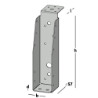 Afbeeldingen van GB Balkdrager GBS-LL 50x200 1,5 Sendzimir Verzinkt
