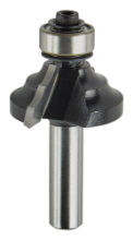 Afbeeldingen van Makita profielfrees - Ø28,6x12,7mm radius 4mm - schacht Ø8mm 2 beitels
