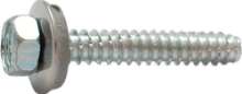 Afbeeldingen van Gevelplaatschr.Rvs  6.3X25mm   Type B A2