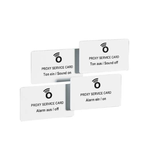 Afbeeldingen van Hettich Kaartensets voor het instellen van de master / slave proxy 125 kHz - sloten