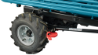 Afbeeldingen van Makita accu kruiwagen DCU604Z - 2x18V LXT - met rek zonder accu en lader in krat