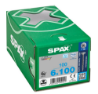 Afbeeldingen van Spax spaanplaatschroef - Ø6x100mm T30 - platkop RVS