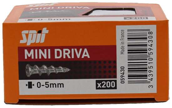 Afbeeldingen van Spit Gipsplaatplug Mini Driva TP12 