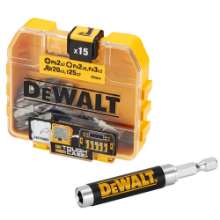 Afbeeldingen van DeWALT 15-delige mixed tic tac + schroefgeleider DT71511
