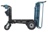 Afbeeldingen van Makita accu kruiwagen DCU604Z - 2x18V LXT - met rek zonder accu en lader in krat