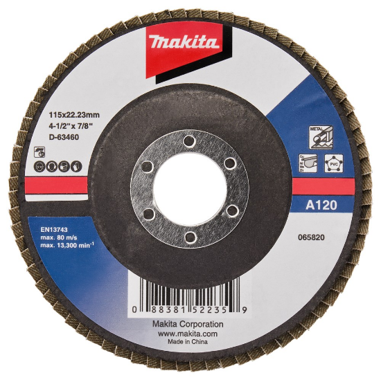 Afbeeldingen van Makita Lamellenschijf D-63460-10 - Ø115mm - A120 